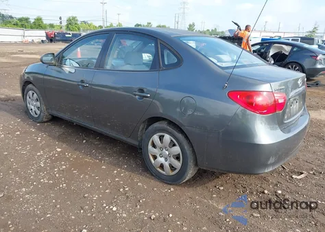 2007 Hyundai Elantra Gls/Limited/Se from USA, damaged, VIN KMHDU46D97U108333